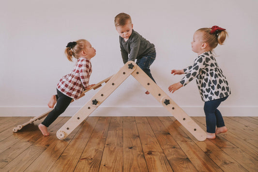 Modifiable Pikler with Ramp/Slide